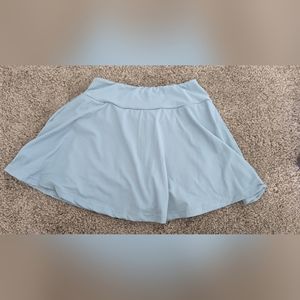 Green Workout skirt with shorts and pocket S